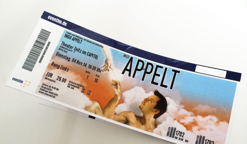 EVENTIM-Fanticket für Ingo Appelt